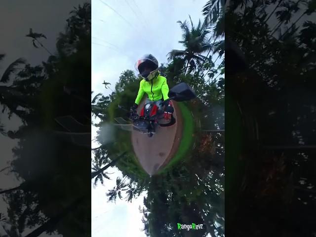 Change Earth To A Tiny Planet #shorts #rangorevz #fzv3 #insta360