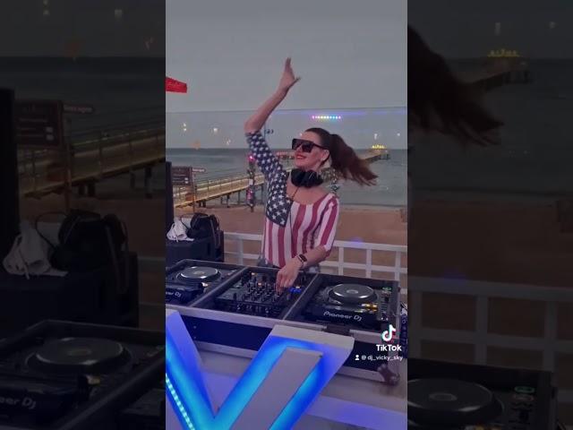 Follow me. Dj Vicky Sky Techno Sunset Party. Rixos Sharm