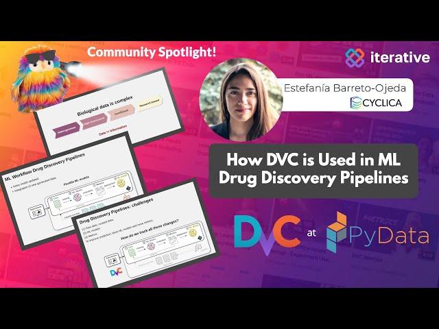 How to Use DVC for Applications in ML Drug Discovery Pipelines| Estefania Barreto-Ojeda | PyData NYC