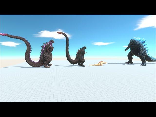 Evolution of Shin Godzilla VS Godzilla Earth