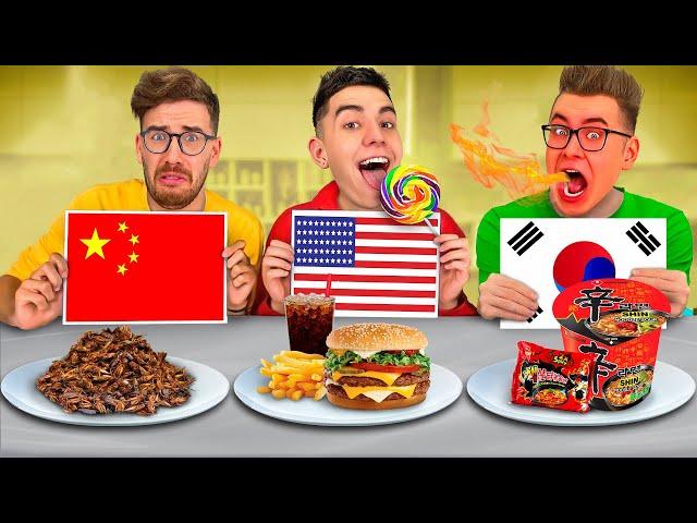 FOOD from DIFFERENT COUNTRIES CHALLENGE !