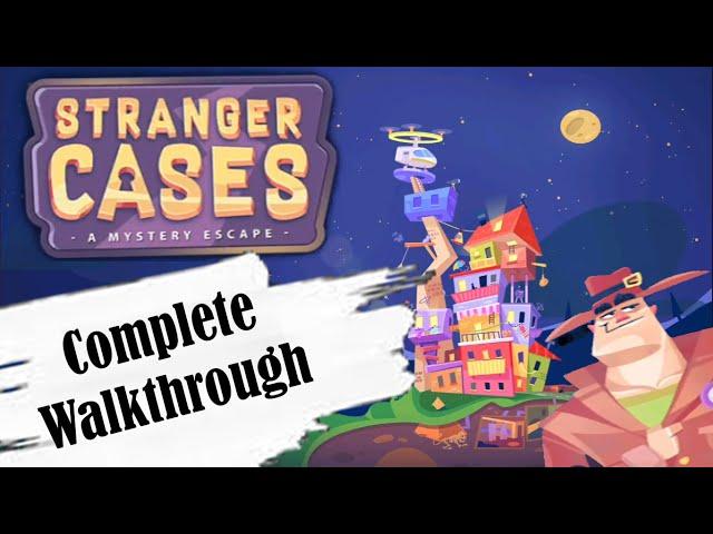 Stranger Cases Mystery Escape Complete Walkthrough: Full Gameplay All Levels Snapbreak