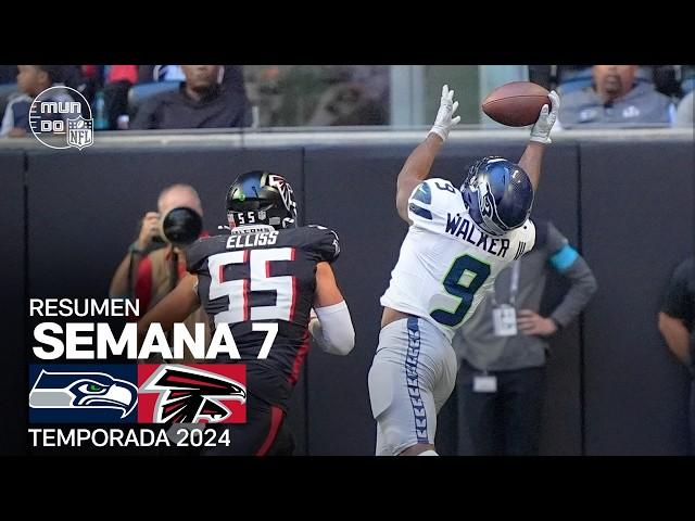 Seattle Seahawks vs. Atlanta Falcons | Resumen en español | NFL Semana 7 - Highlights 2024