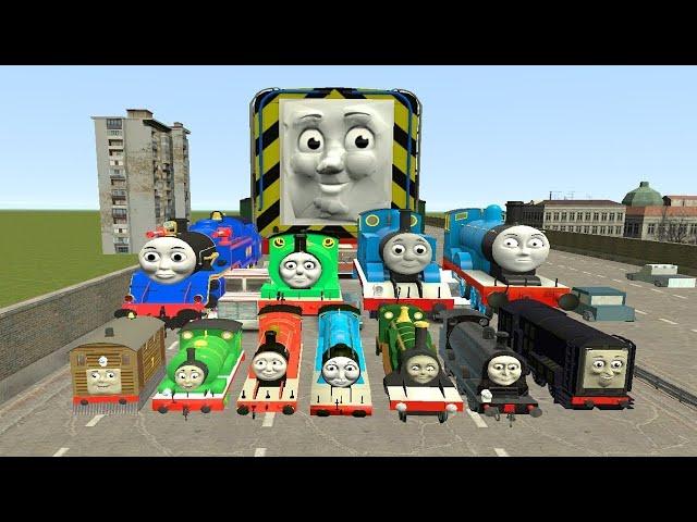 Destroy All New Thomas The Train And Friends in Freeway Garry's Mod