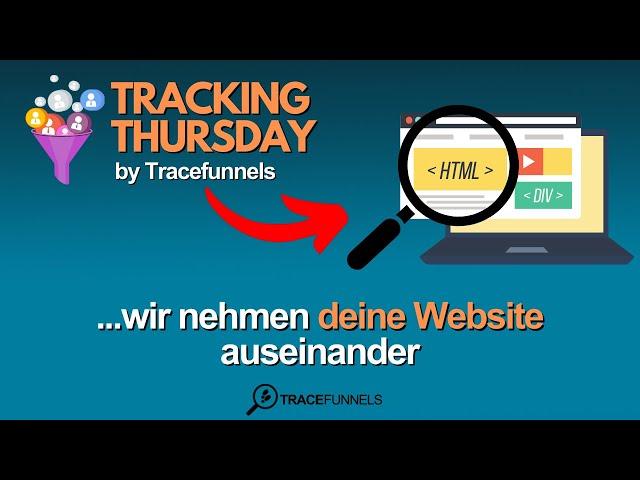 Website, Funnel, Landingpage optimieren! – Tracking Thursday by TraceFunnels