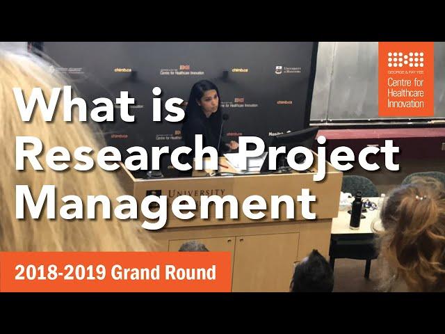 Research Project Management: Managing Clinical, Health and Operational Research Projects