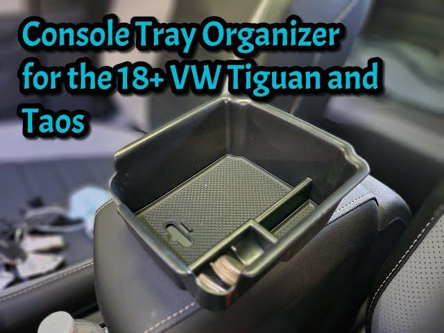 Center Console Tray Organizer Insert Review (for the VW Taos and VW Tiguan)