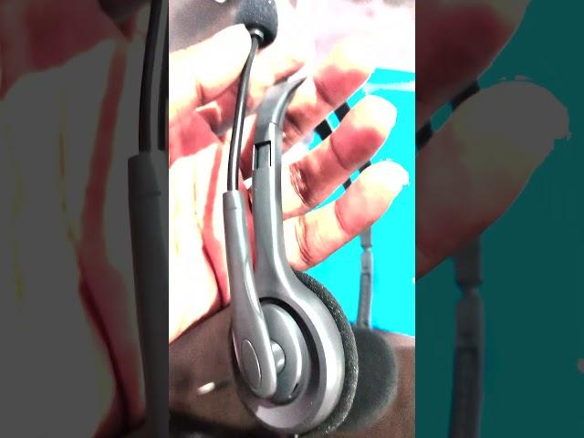 Unboxing & Review: Logitech H111 Wired On Ear Headphones With Mic  #logitechh111 #headphones