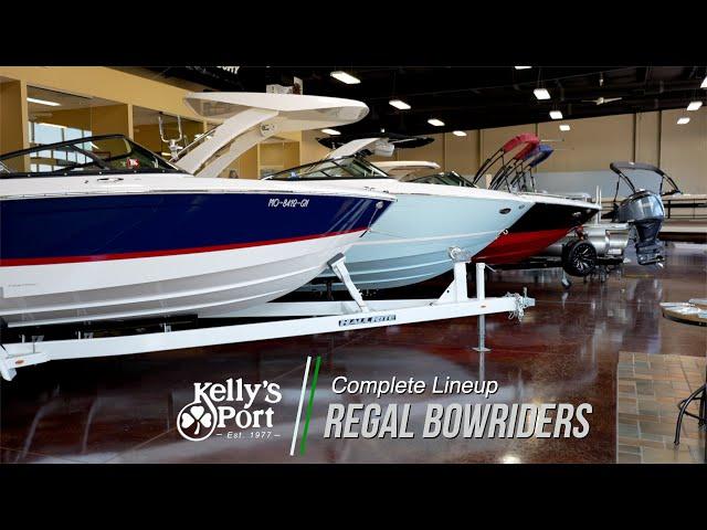 Considering A Bowrider? Walkthrough Regal Boats ENTIRE Lineup of 22'-28' Bowriders