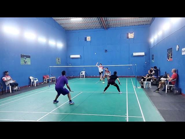 Sohrab/Xu vs. Max/Suman | Badminton Practice 