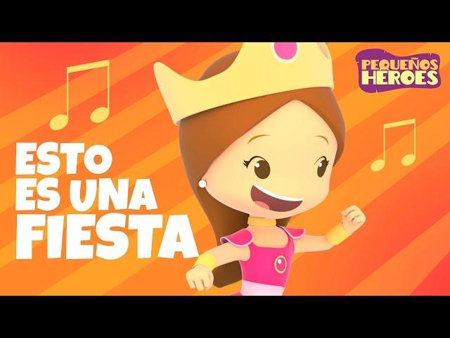 ESTO ES UNA FIESTA  - (Cancion Infantil) | PEQUEÑOS HEROES - Generacion 12 Kids