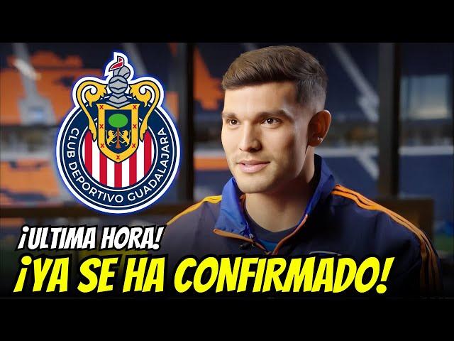 BRANDON VÁZQUEZ se UNE al REBAÑO: ¡REFUERZO de LUJO! | NOTICIAS DEL CHIVAS HOY