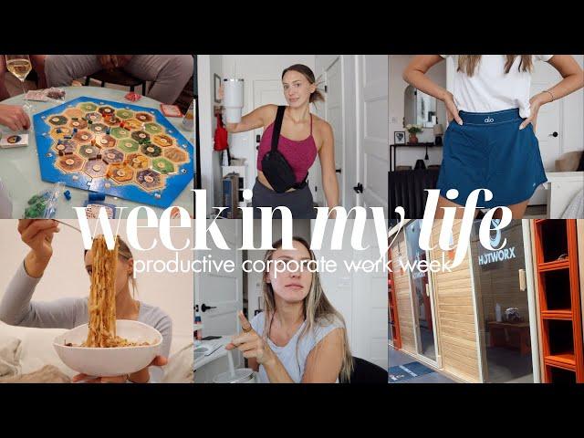 WORK WEEK IN MY LIFE  Realistic routines as a data analyst, finding a workout, being productive!