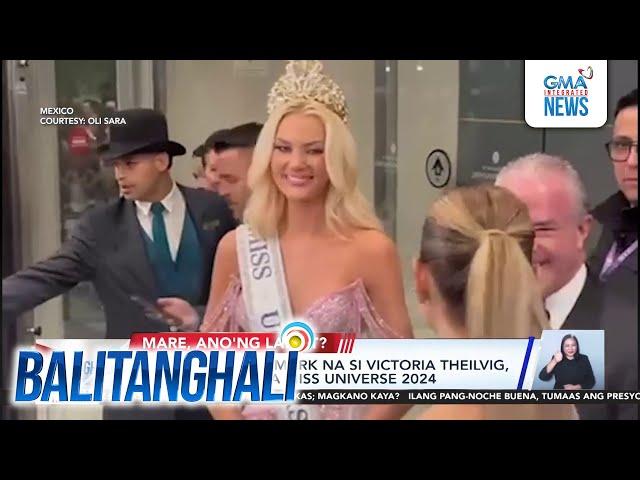 Pambato ng Denmark na si Victoria Theilvig, kinoronahan ng Miss Universe 2024 | Balitanghali