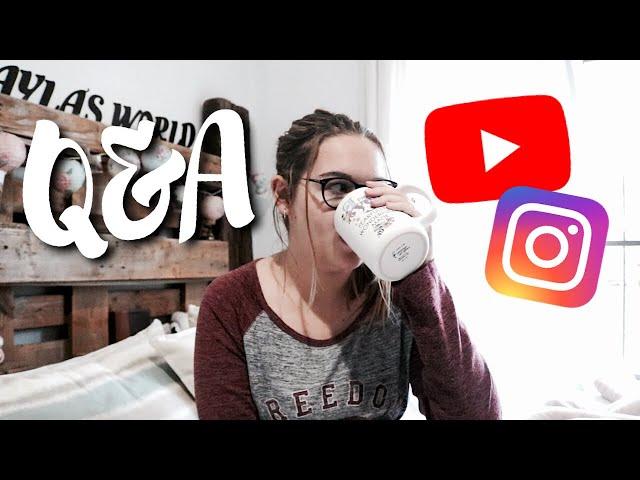 Q&A: Equipment, Starting YouTube & Motivation | Kayla’s World