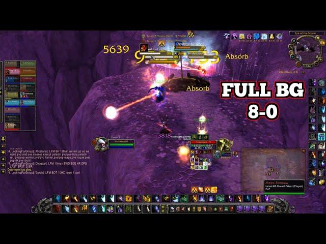 8-0 Full BG Fire Mage (Top DMG) CATA CLASSIC Solo PvP