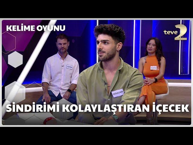 Sindirimi Kolaylaştıran İçecek | Kelime Oyunu