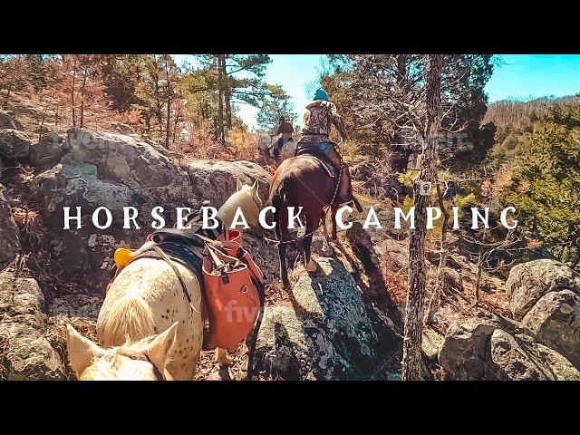 Horseback Pack Trip Crane Lake- Ozark trail (Marble Creek Trail to Crane Lake Trail)