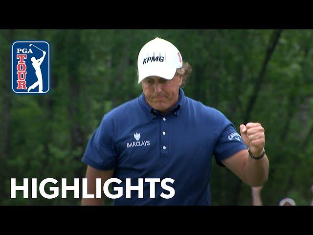 Highlights from Phil Mickelson's 2011 Houston Open victory