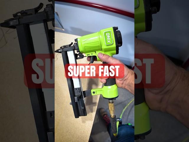 Crown Stapler #tools #carpentry