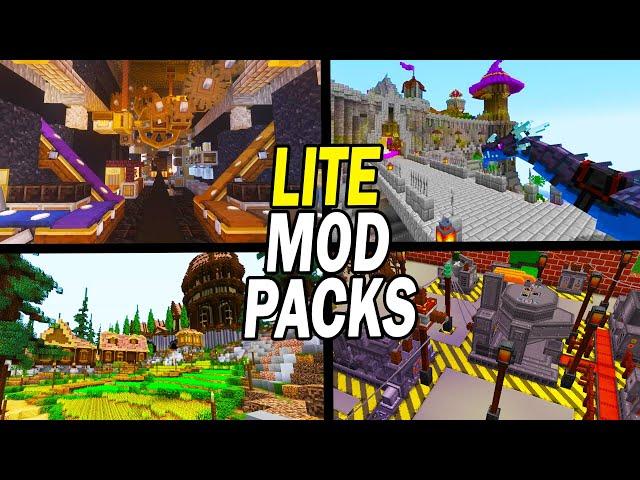 Top 10 Minecraft Modpacks for Low End PCs 2024