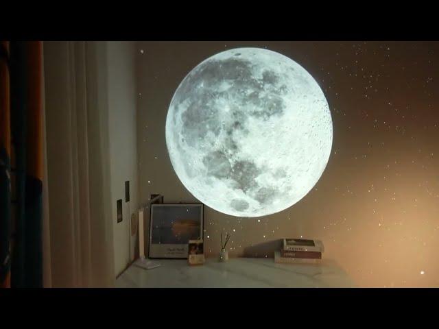 Ultra Clear Focus Starry Sky Projector Night Light With BT Speaker 3D Vision Galaxy Star Projector