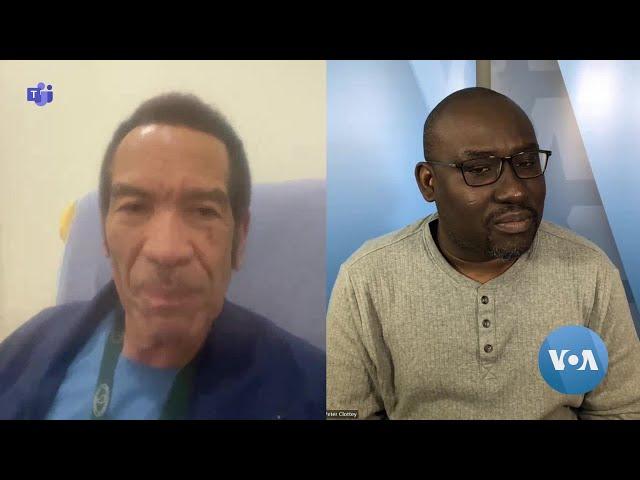 Former Botswana President Khama celebrates Duma Boko’s election victory