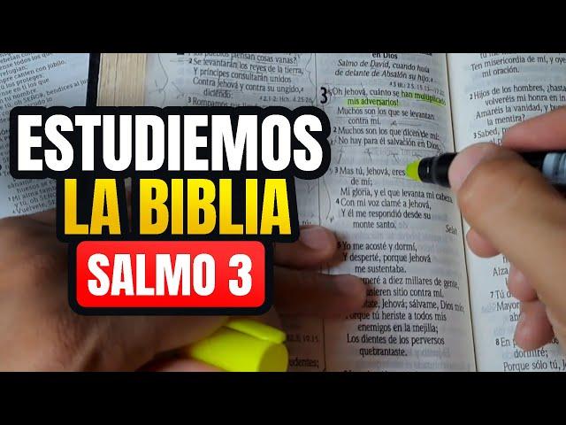 Cómo estudiar la BIBLIA de manera efectiva salmo 3