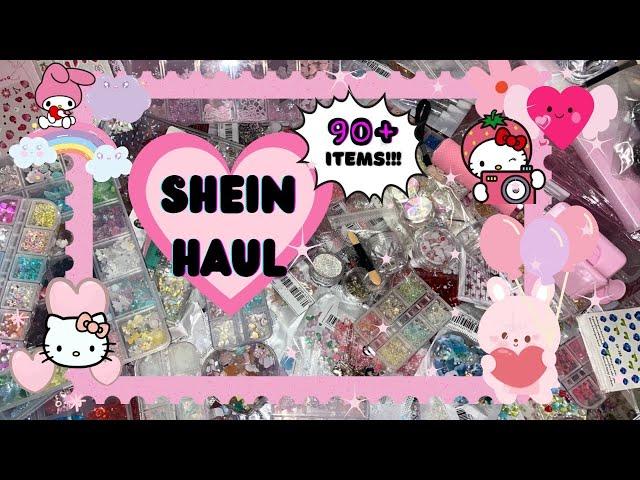 MASSIVE 90+ ITEM SHEIN NAIL HAUL!!!!!