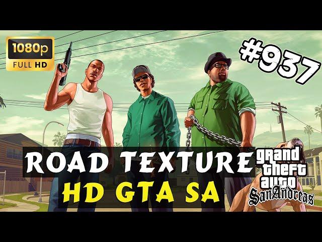 Обзор модов GTA San Andreas #937 – HD текстуры дороги