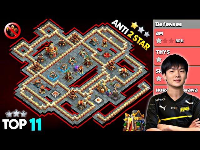 NEW TOP 11 TH16 ANTI 2 STAR BASE LINK| ANTI 2 STAR TH16 BASE LINK|TH16 LEGEND BASE LINK-COC BASE