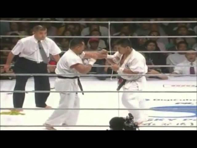 Hiroki Kurosawa vs Nobuaki Kakuda Kyokyshin Karate Pride 6