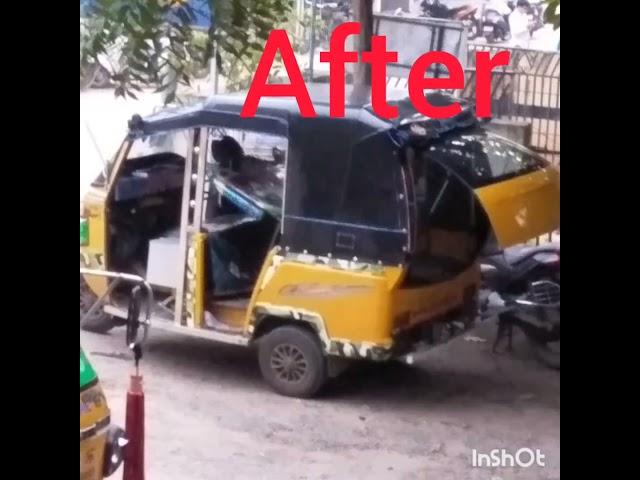 Mahindra Alfa auto diesel passenger vehicle | 2017 model | Back side car Dickey modification