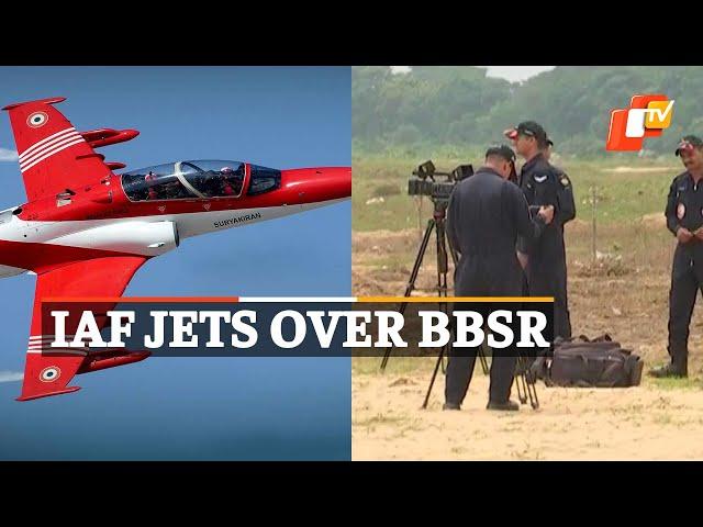 Indian Air Force Prepares For Surya Kiran Air Show In Bhubaneswar