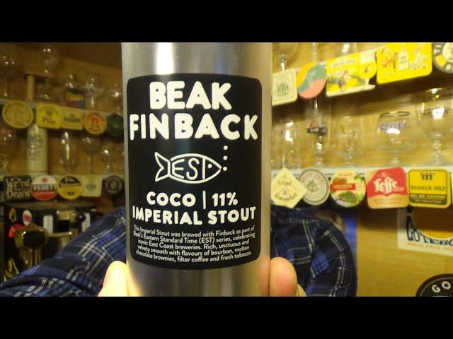 Beak x Finback | EST Series Coco Imperial Stout