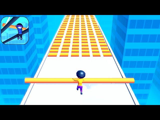 New Satisfying Mobile Game Roof Rails Top Free Gameplay Walkthrough Update All Levels Max Speed Run