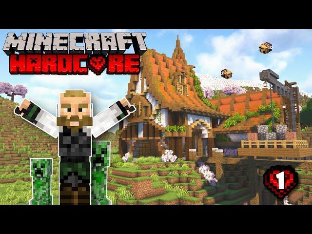 I Played HARDCORE Minecraft for the FIRST TIME!