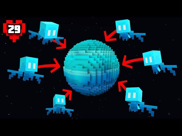 I Trapped 100 Allays in a PLANET in Minecraft Hardcore!