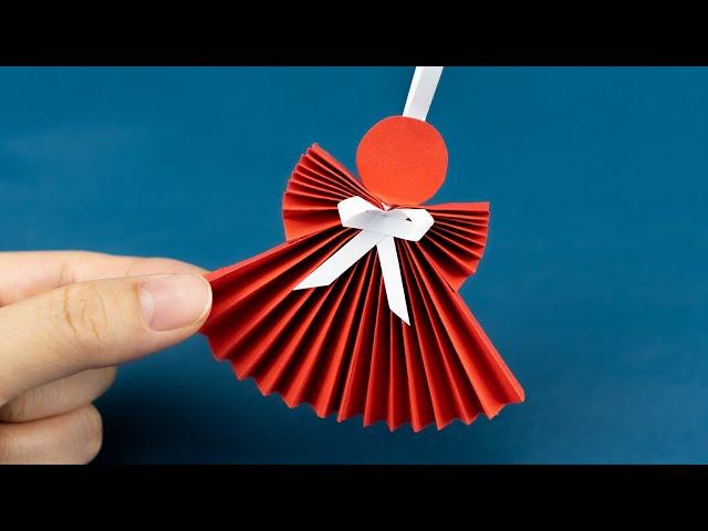 How to make a Paper Angel - Christmas Decoration - Paper Craft