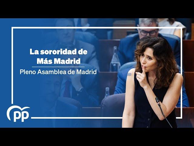 La sororidad de Más Madrid