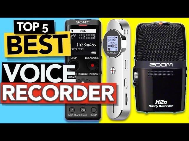  TOP 5 Best Voice Recorder | Digital Audio Guide: Today’s Top Picks