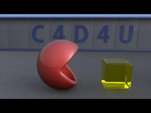 PacMan 3D V1 TEST with Jelly  ️ C4D4U