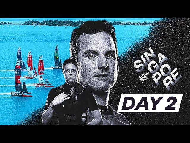 S3 LIVE: 2023 Singapore Sail Grand Prix | Day 2