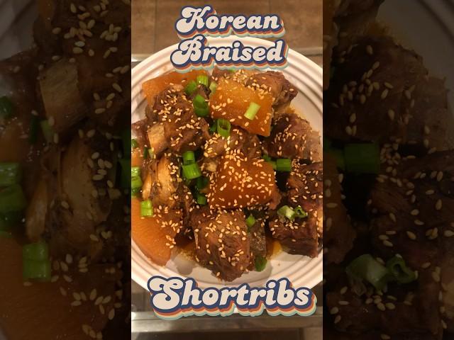 Korean Braised Short Ribs In Instant Pot! Galbi-jjim 갈비찜 GO COOK IT NOW #koreanfood