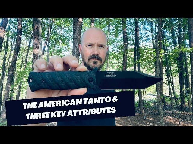 THREE Things That Make the American Tanto a Combat Go-To