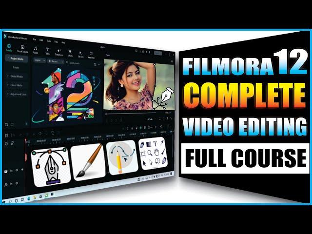 Filmora 12 Tutorial - Complete Video Editing Tutorial For Beginners | Wondershare Filmora 12