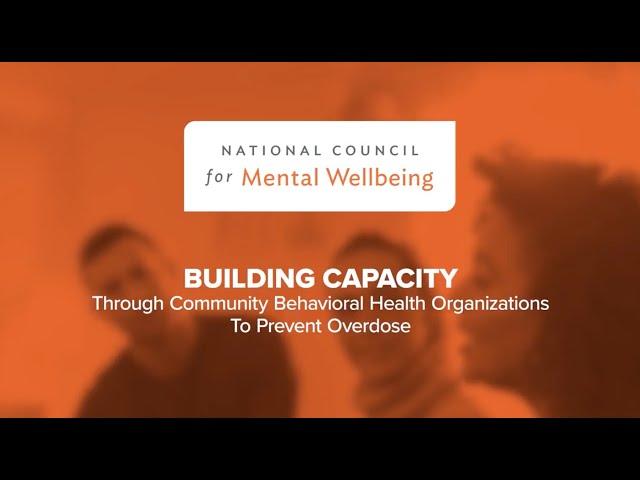 Building Capacity through CBHOs to Prevent Overdose