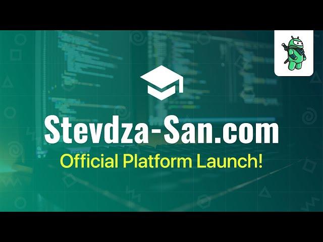 Stevdza-San.com - My Official Platform for Online Courses! 