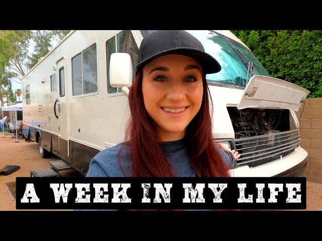 Recording Studio, RV Renovations, and More! A Week in My Life - Vlog 1 of 2021 Tour