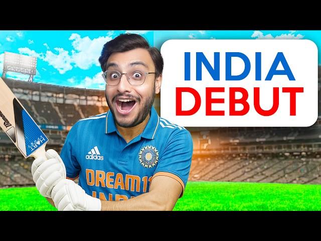 I GOT SELECTED TO TEAM INDIA IN MY CRICKET CAREER